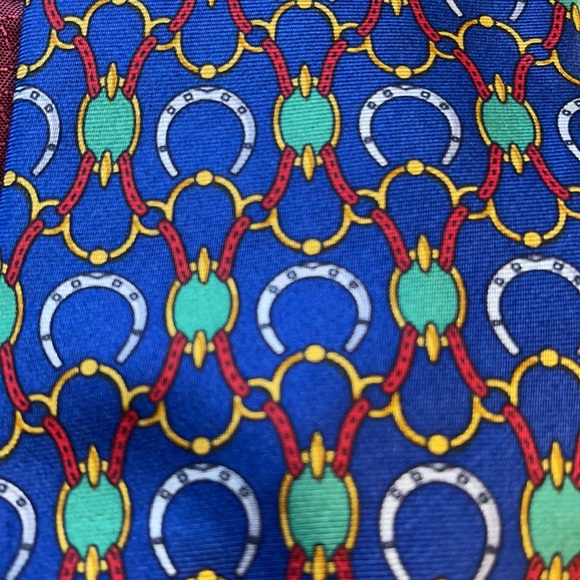 Christian Dior Equestrian Tie - Picture 4 of 6